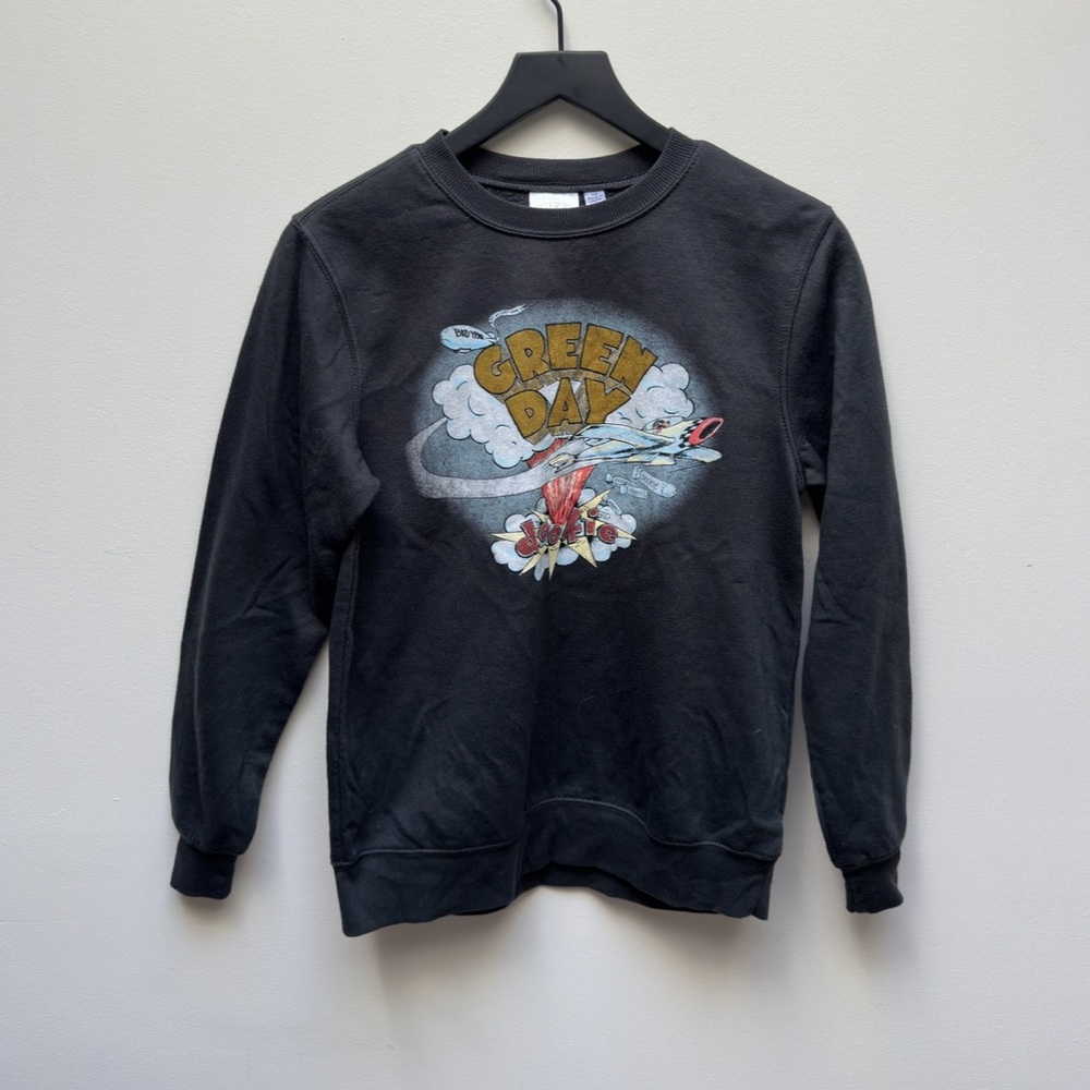 Modern Green Day Dookie Album Crewneck
